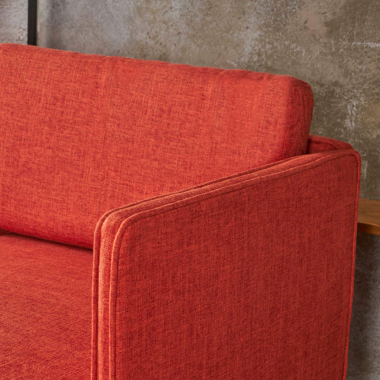 Augustus Mid-century Modern Fabric Chaise Sectional by Christopher Knight Home