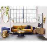 Aurelle Home Antique Brass Glass Mosaic Glam Wall Decor