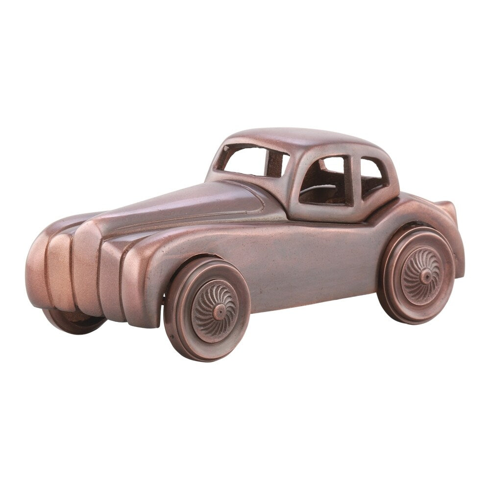 Aurelle Home Bronze Retro Car Table Top Decor Statue - 9.5" Wide x 4.5" High