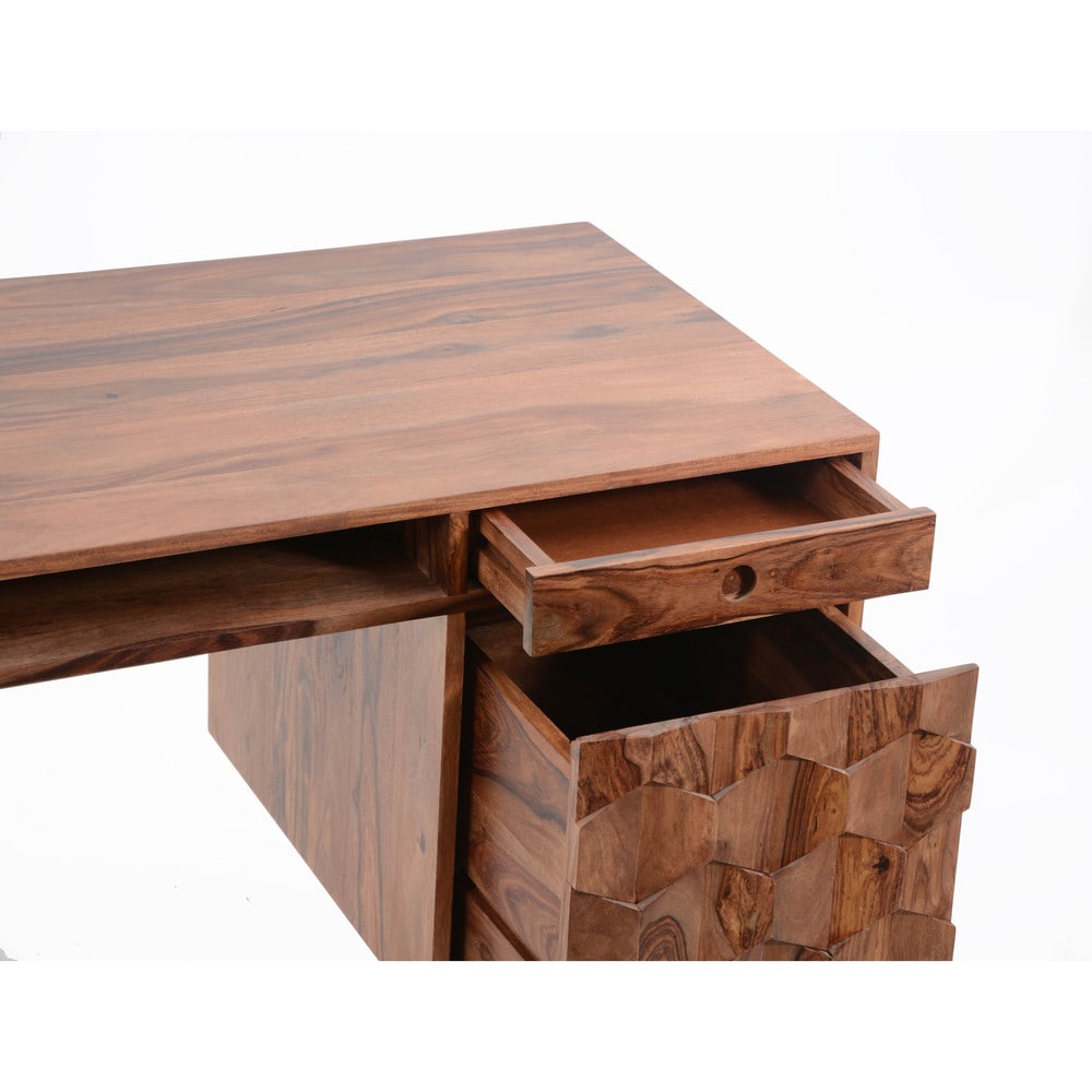Aurelle Home Oslo Mid-Century Modern Desk