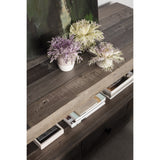 Aurelle Home Distressed Vintage Farmhouse TV Table