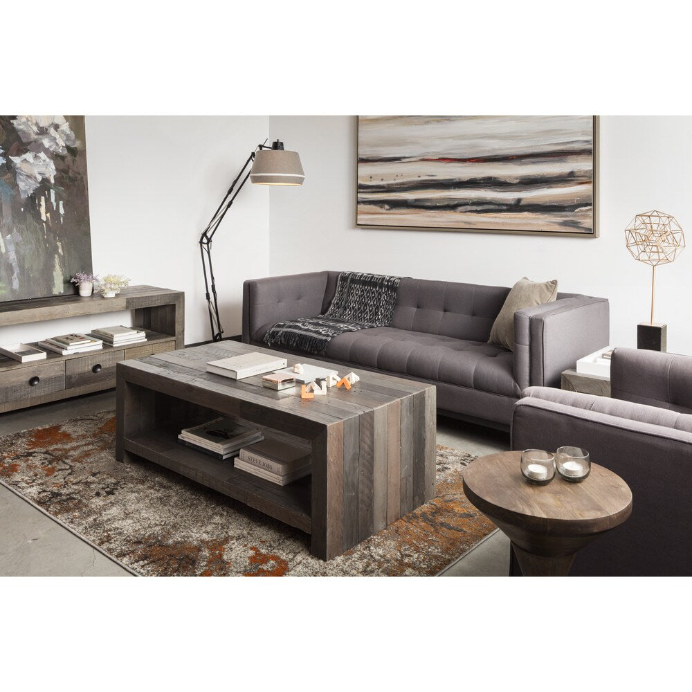 Aurelle Home Distressed Vintage Farmhouse TV Table