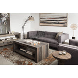 Aurelle Home Distressed Vintage Farmhouse TV Table