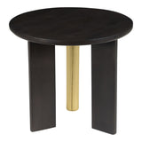 Aurelle Home Modern Mango Wood Accent Table