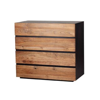 Aurelle Home Mountain Teak 4-drawer Dresser