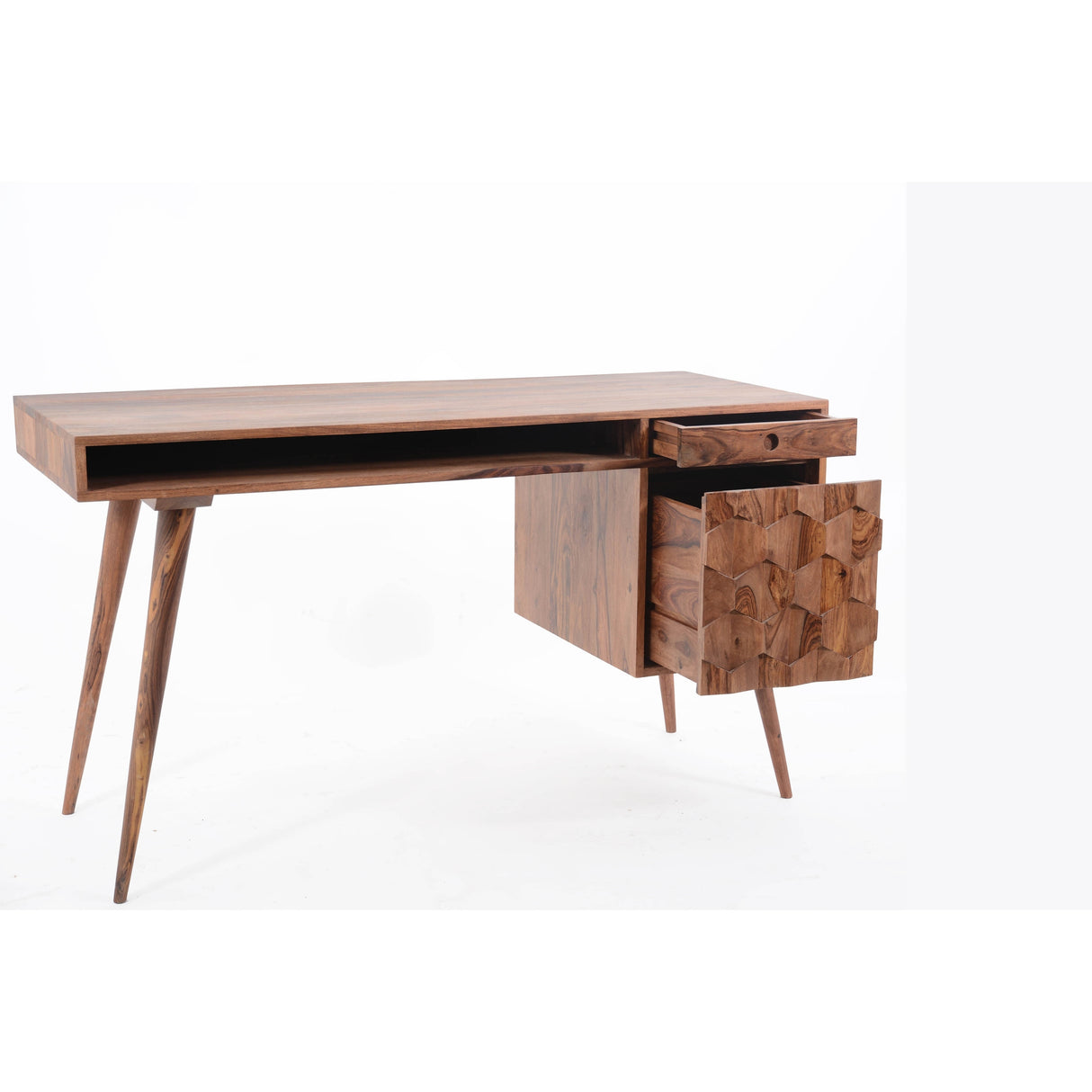 Aurelle Home Oslo Mid-Century Modern Desk