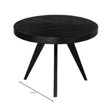 Aurelle Home Panko Rustic Farmhouse Acacia Wood Oval Dining Table