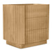 Aurelle Home Poete Solid Acacia Wood 3-Drawer Chest