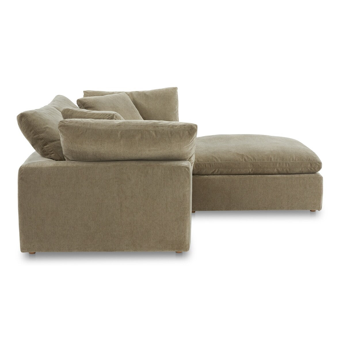 Aurelle Home Tami Modular Nook Sectional - 76" x 76"