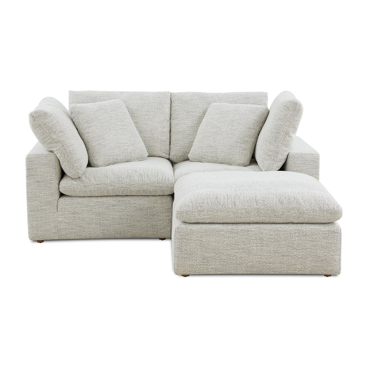 Aurelle Home Tami Modular Nook Sectional - 76" x 76"