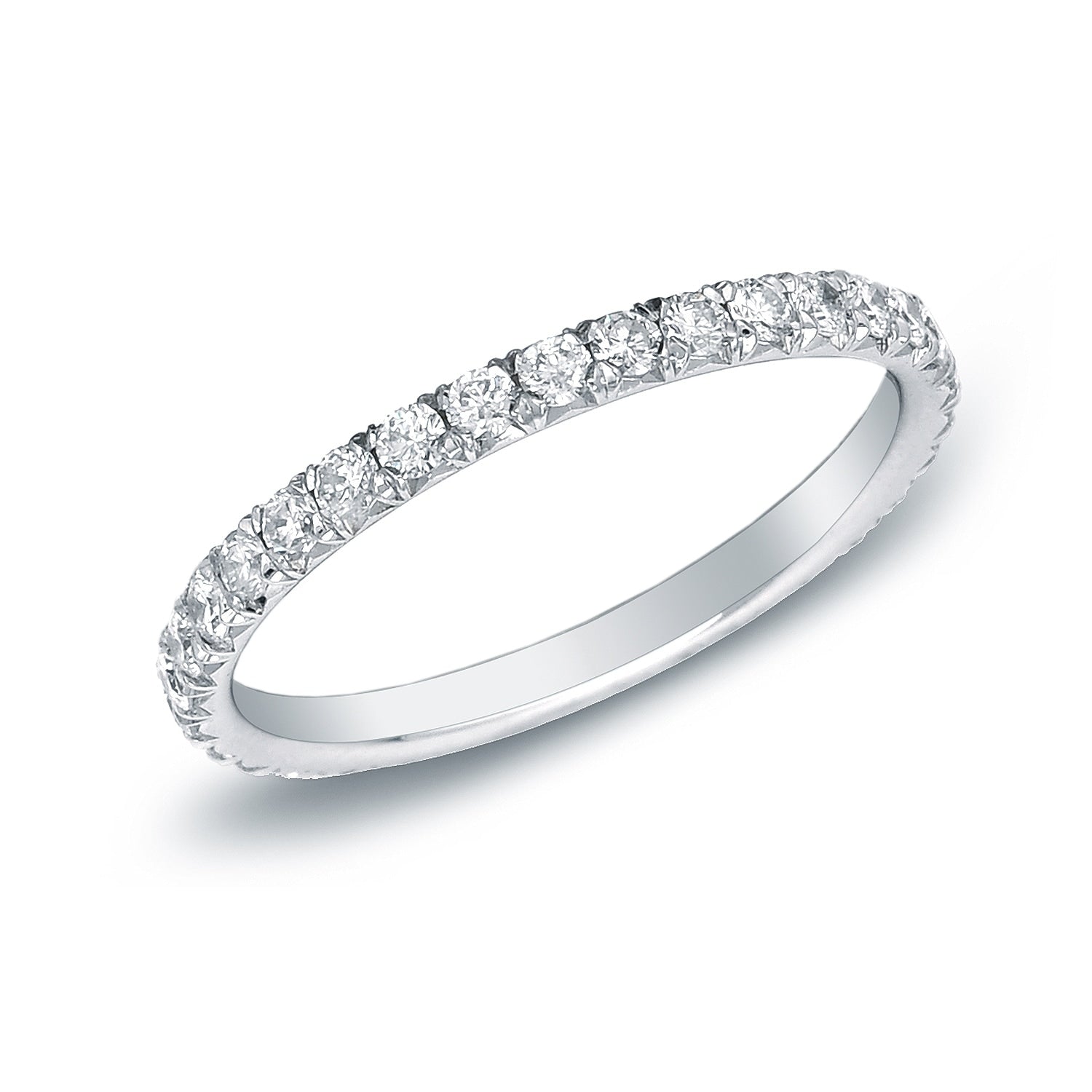 Auriya 2/5ctw Round Diamond Wedding Band 14k Gold