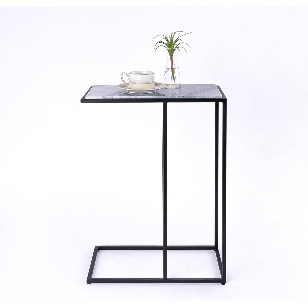 Aurora Home Genuine Marble Top Rectangular C Table