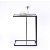 Aurora Home Genuine Marble Top Rectangular C Table