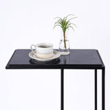 Aurora Home Genuine Marble Top Rectangular C Table