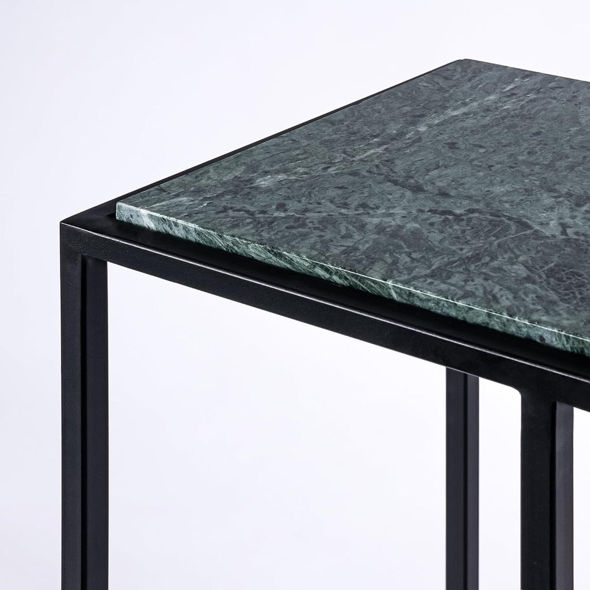 Aurora Home Genuine Marble Top Rectangular C Table