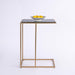 Aurora Home Genuine Marble Top Rectangular C Table