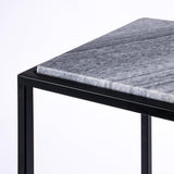 Aurora Home Genuine Marble Top Rectangular C Table