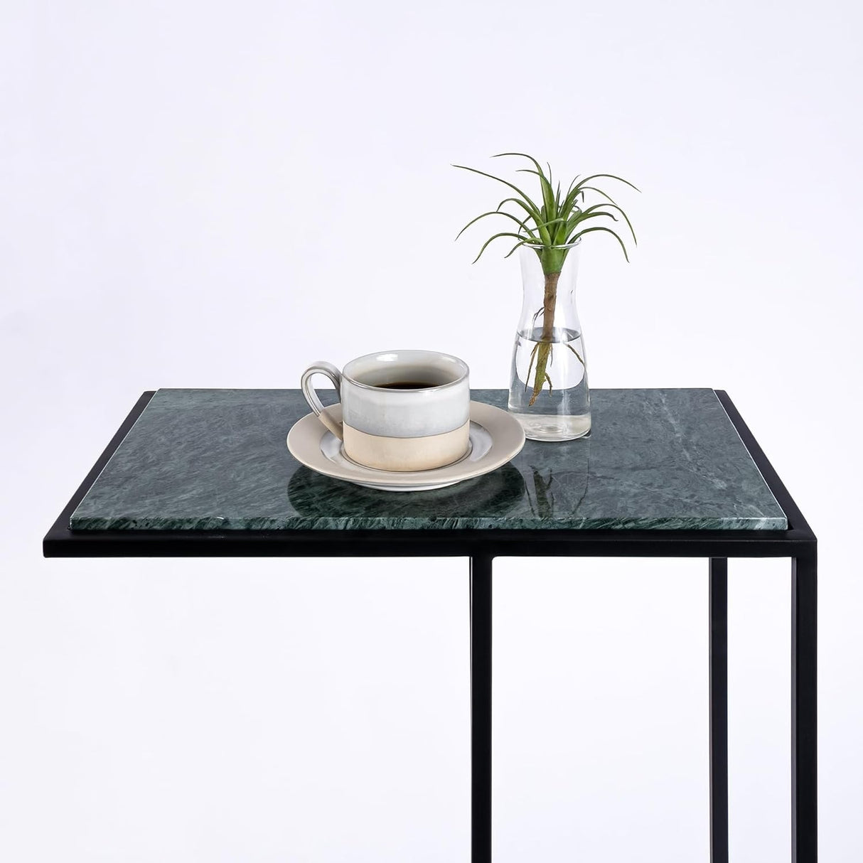 Aurora Home Genuine Marble Top Rectangular C Table