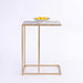 Aurora Home Genuine Marble Top Rectangular C Table