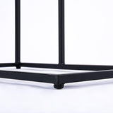 Aurora Home Genuine Marble Top Rectangular C Table