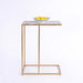 Aurora Home Genuine Marble Top Rectangular C Table