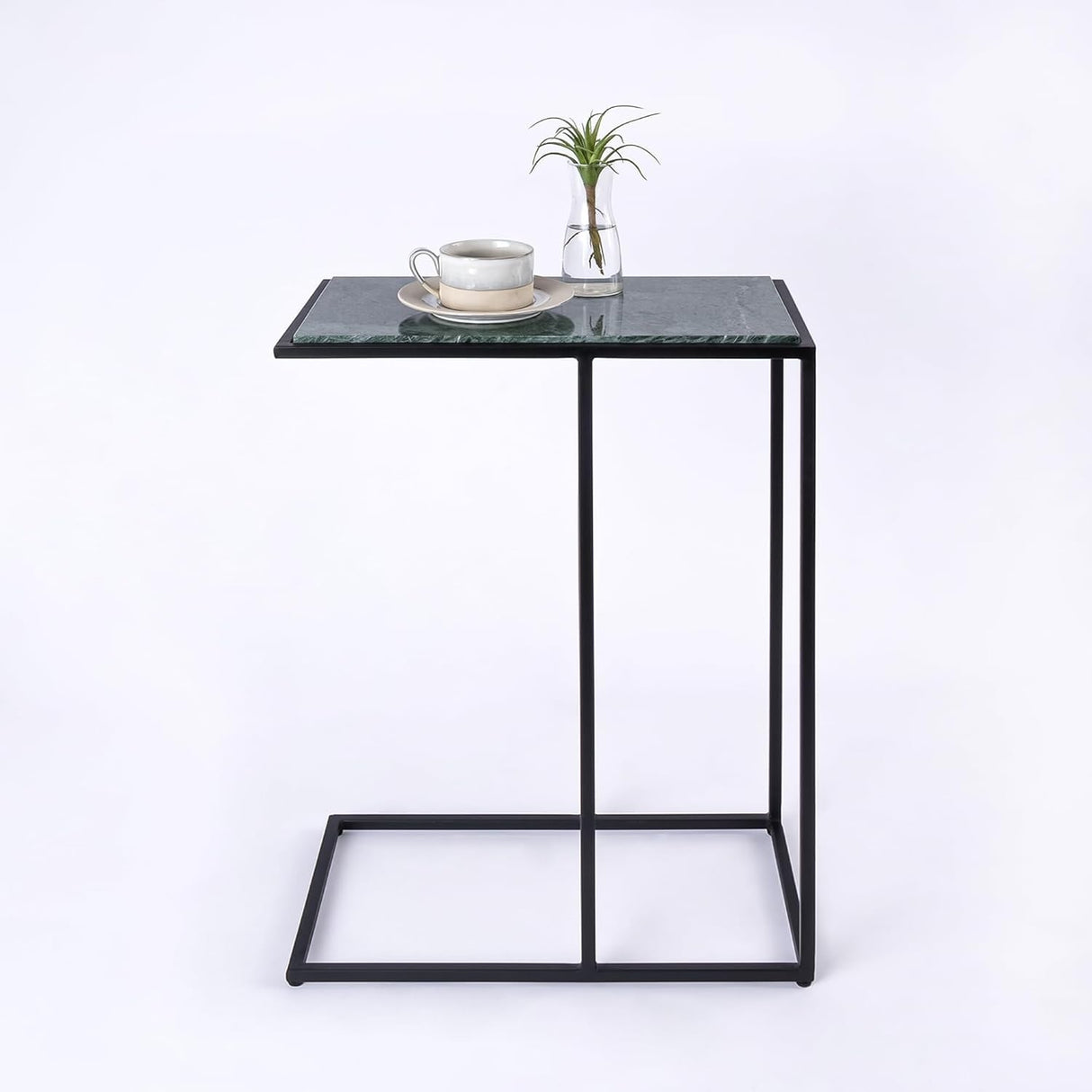 Aurora Home Genuine Marble Top Rectangular C Table