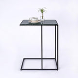 Aurora Home Genuine Marble Top Rectangular C Table