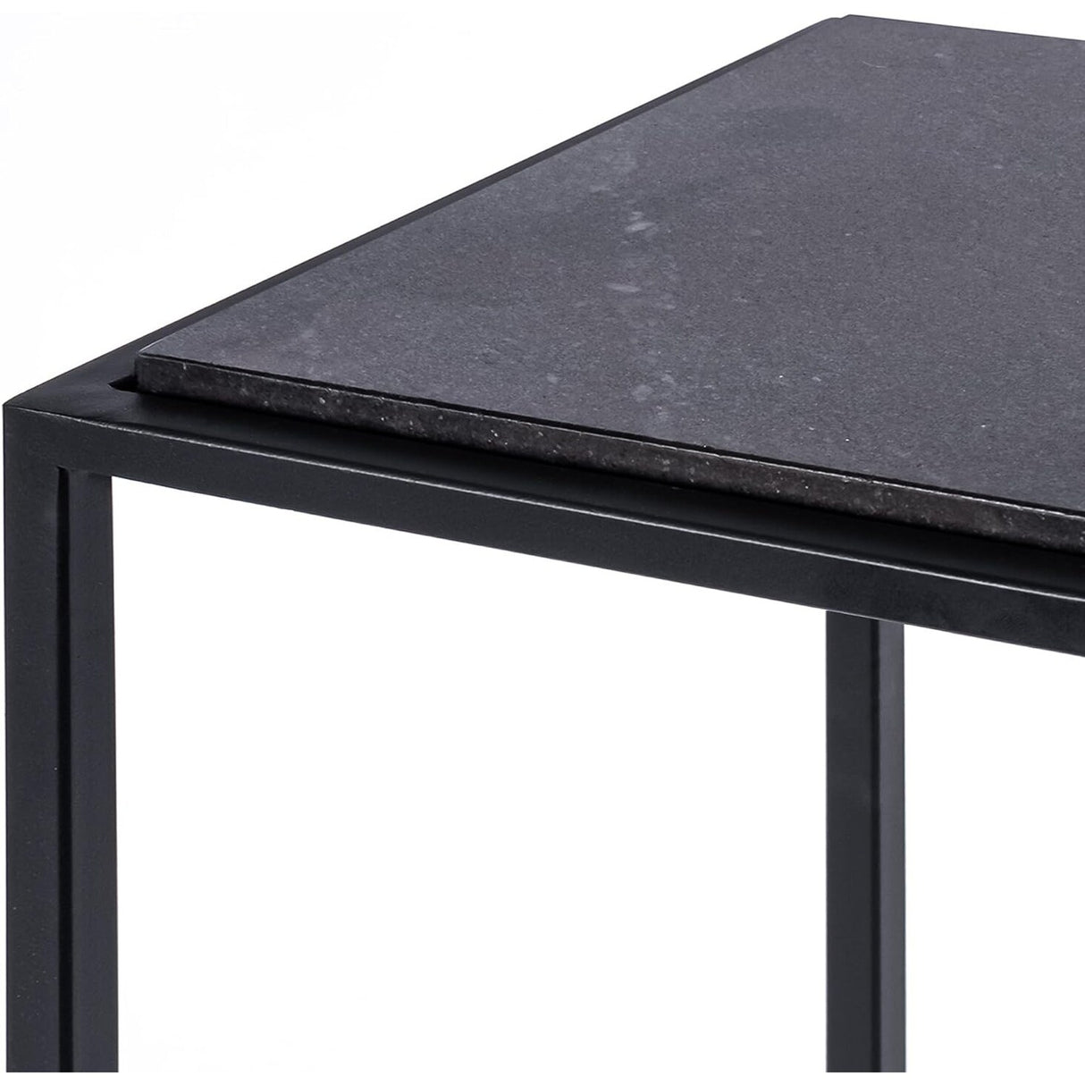 Aurora Home Genuine Marble Top Rectangular C Table