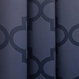 Aurora Home Moroccan Tile 63 Inch Room Darkening Curtain Panel Pair - 52 x 63