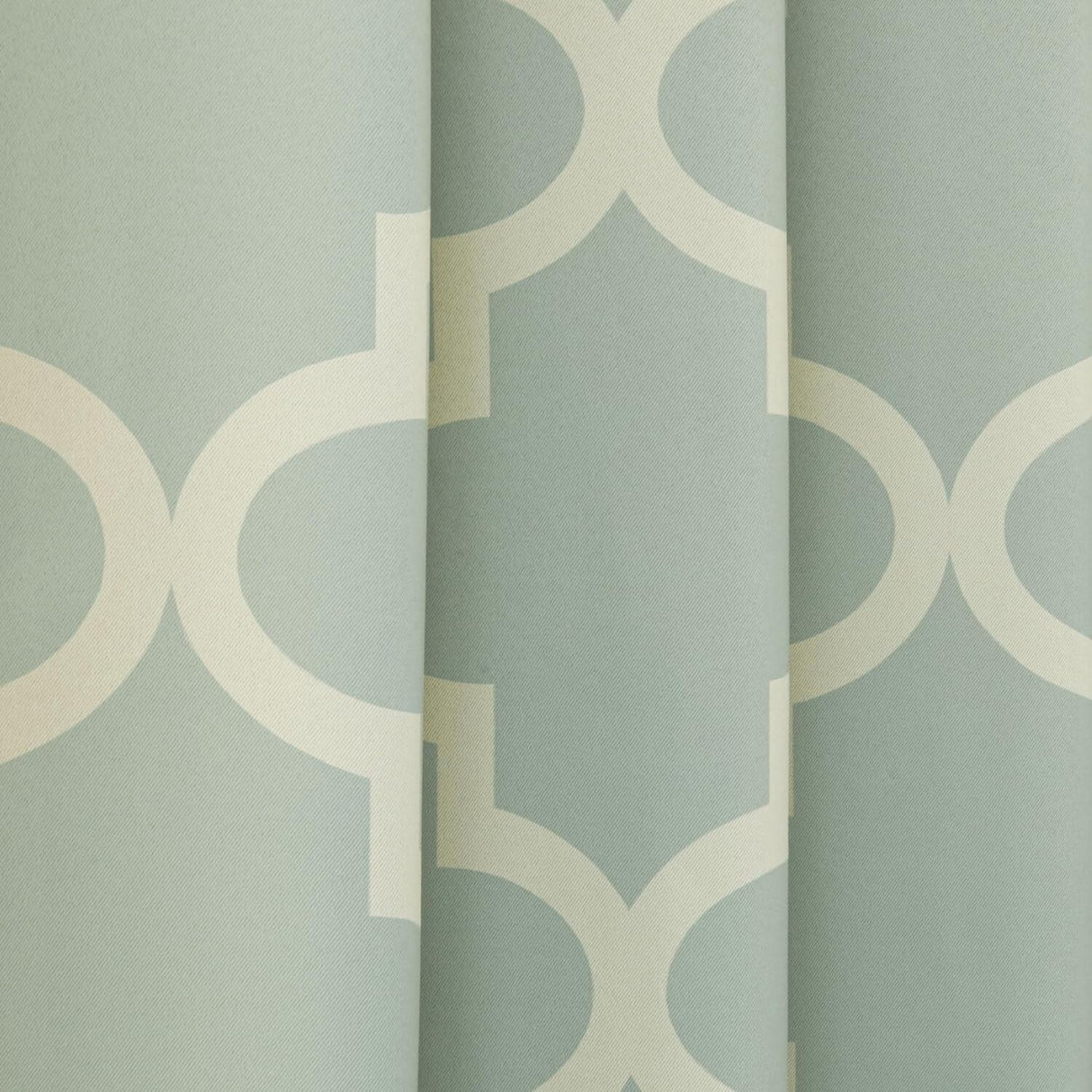 Aurora Home Moroccan Tile 63 Inch Room Darkening Curtain Panel Pair - 52 x 63