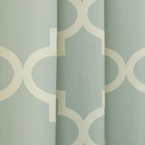 Aurora Home Moroccan Tile 63 Inch Room Darkening Curtain Panel Pair - 52 x 63