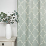 Aurora Home Moroccan Tile 63 Inch Room Darkening Curtain Panel Pair - 52 x 63
