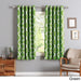 Aurora Home Moroccan Tile 63 Inch Room Darkening Curtain Panel Pair - 52 x 63