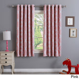 Aurora Home Moroccan Tile 63 Inch Room Darkening Curtain Panel Pair - 52 x 63
