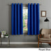 Aurora Home Silver Grommet Top 63-inch Blackout Curtain Pair - 52 x 63 - 52 x 63