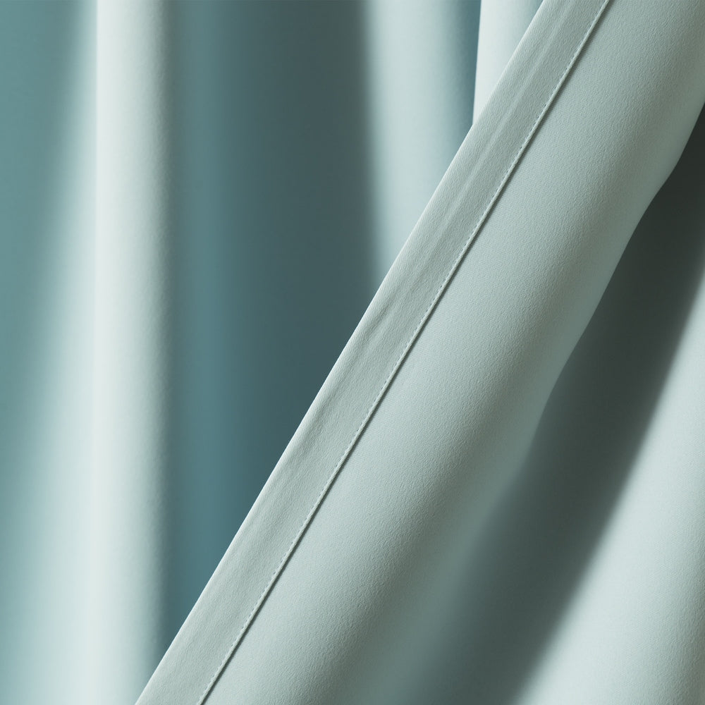 Aurora Home Silvertone Grommet Top Thermal Insulated Blackout Curtain Panel Pair