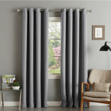 Aurora Home Thermal Insulated Blackout Curtain Panel Pair - 52"w x 90"l