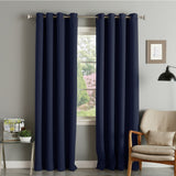 Aurora Home Thermal Insulated Blackout Curtain Panel Pair - 52"w x 90"l