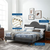 Aurora Performance Velvet Twin Bed