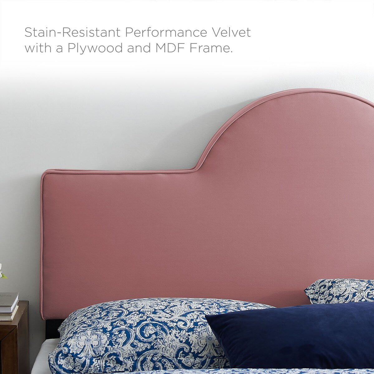 Aurora Performance Velvet Twin Bed