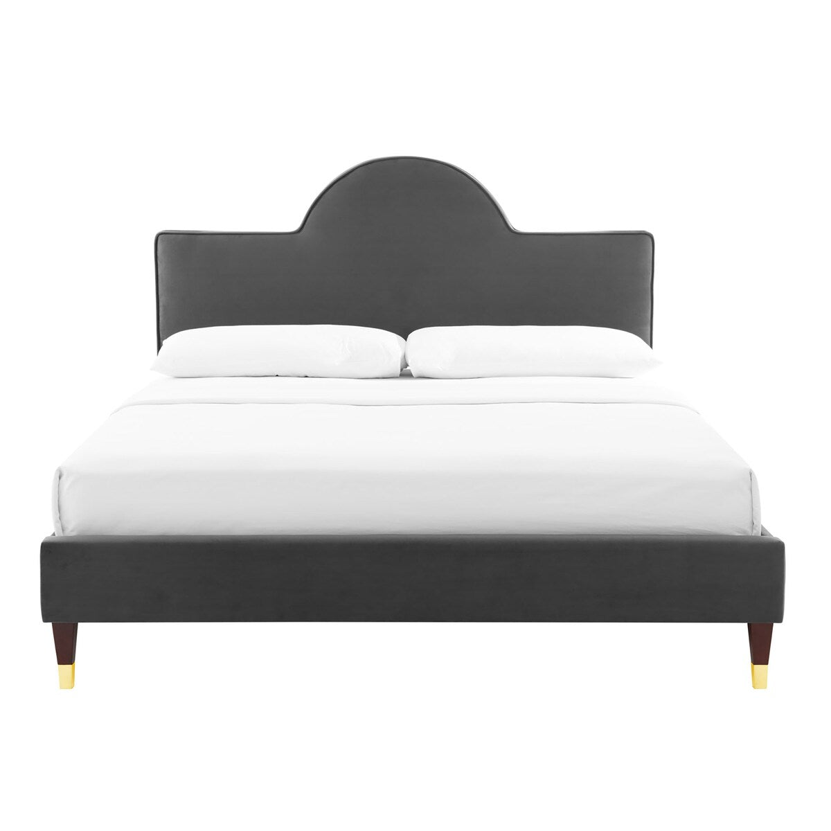 Aurora Performance Velvet Twin Bed