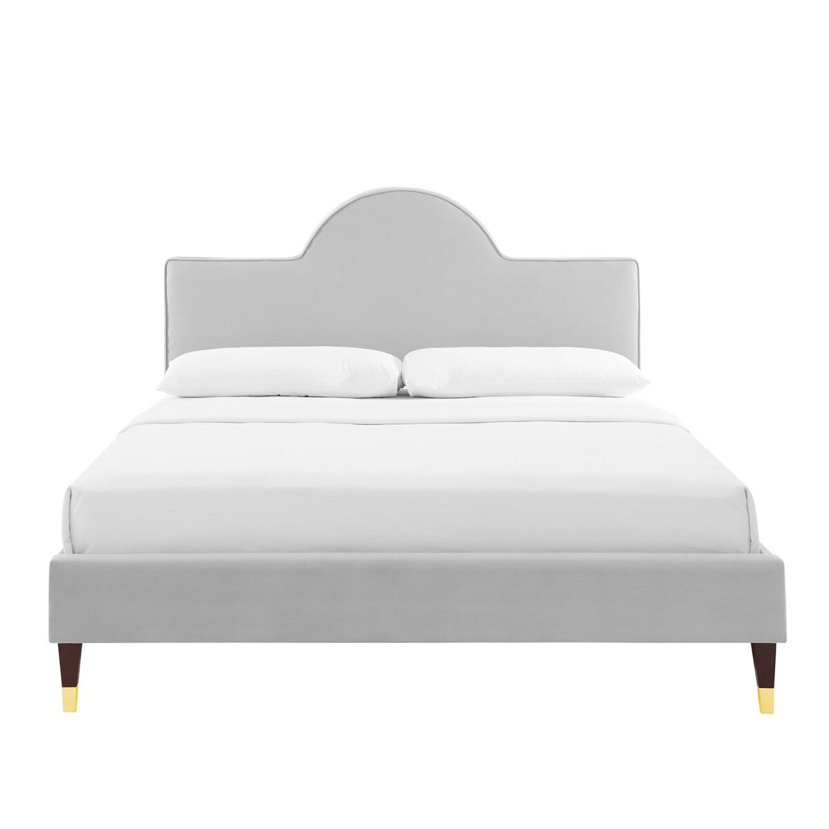 Aurora Performance Velvet Twin Bed