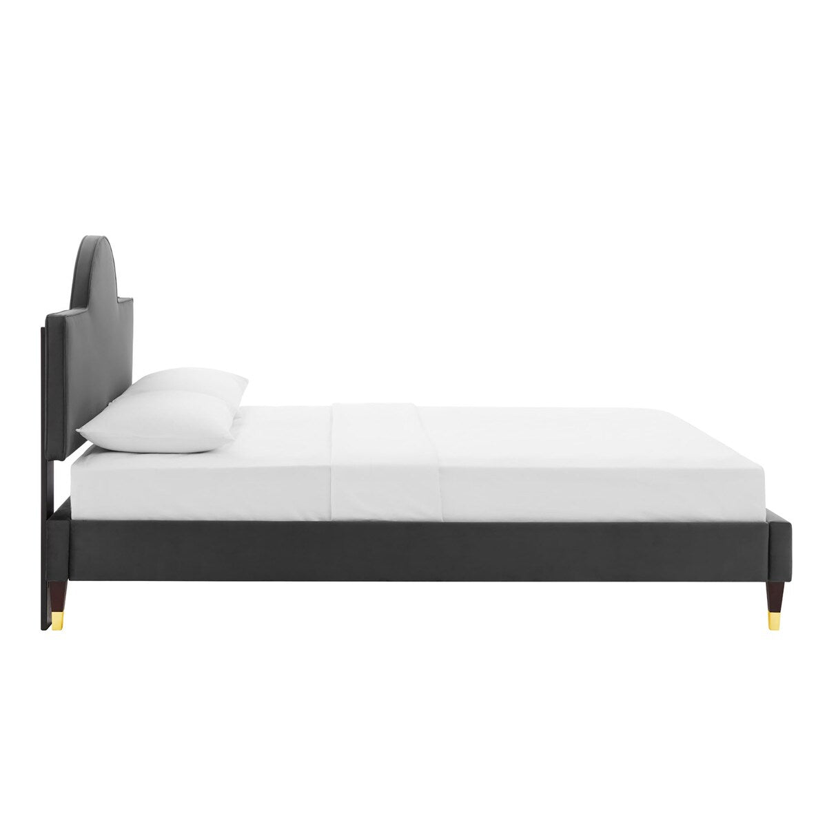 Aurora Performance Velvet Twin Bed