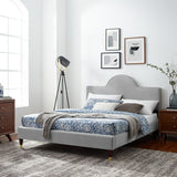 Aurora Performance Velvet Twin Bed