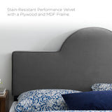 Aurora Performance Velvet Twin Bed