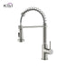 Aurora Single Handle Pull Down Kitchen Sink Faucet
