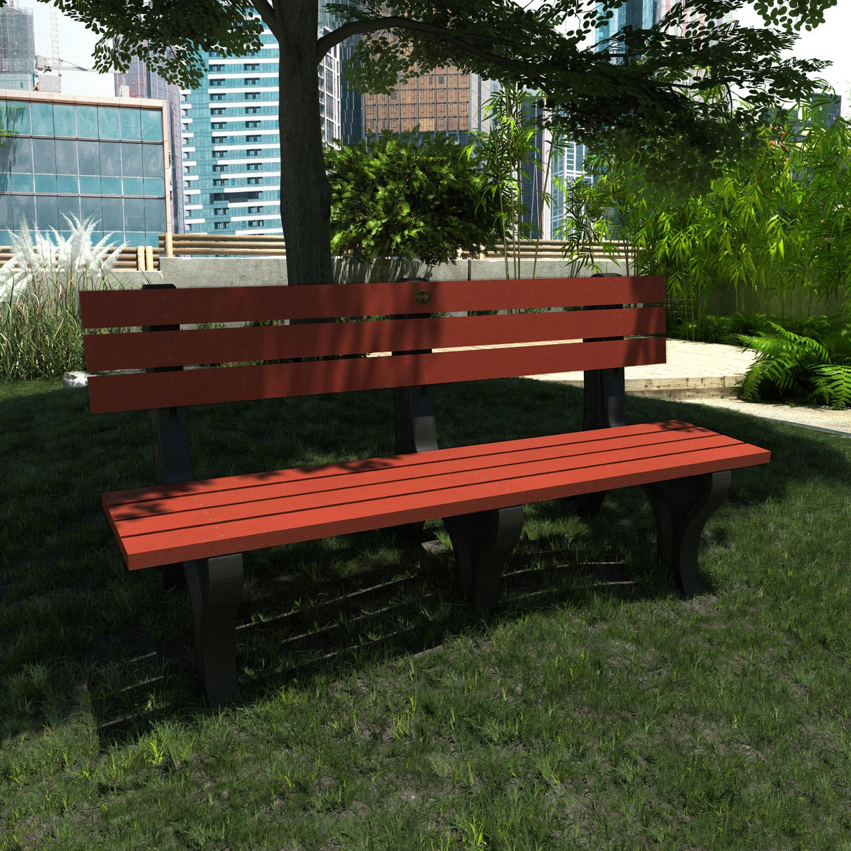 HIGHWOOD PROFESSIONAL Aurora Traditional 6 ft Commercial Park Bench