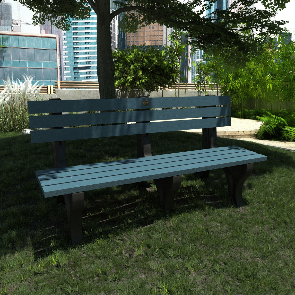 HIGHWOOD PROFESSIONAL Aurora Traditional 6 ft Commercial Park Bench