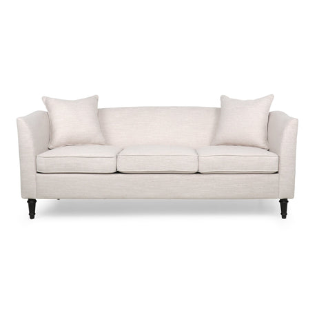 Austell Indoor Upholstered 3 Seater Sofa by Christopher Knight Home
