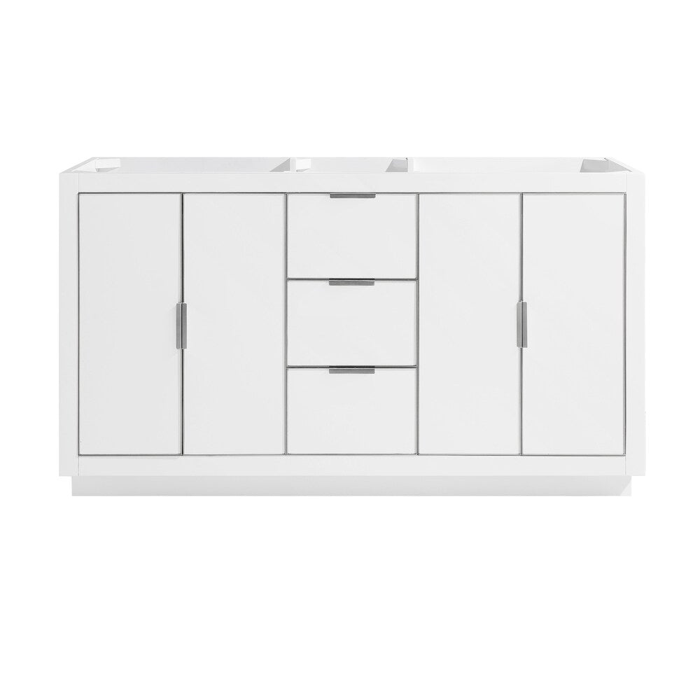 Austen 60 in. Single Bathroom Vanity Cabinet Only in White